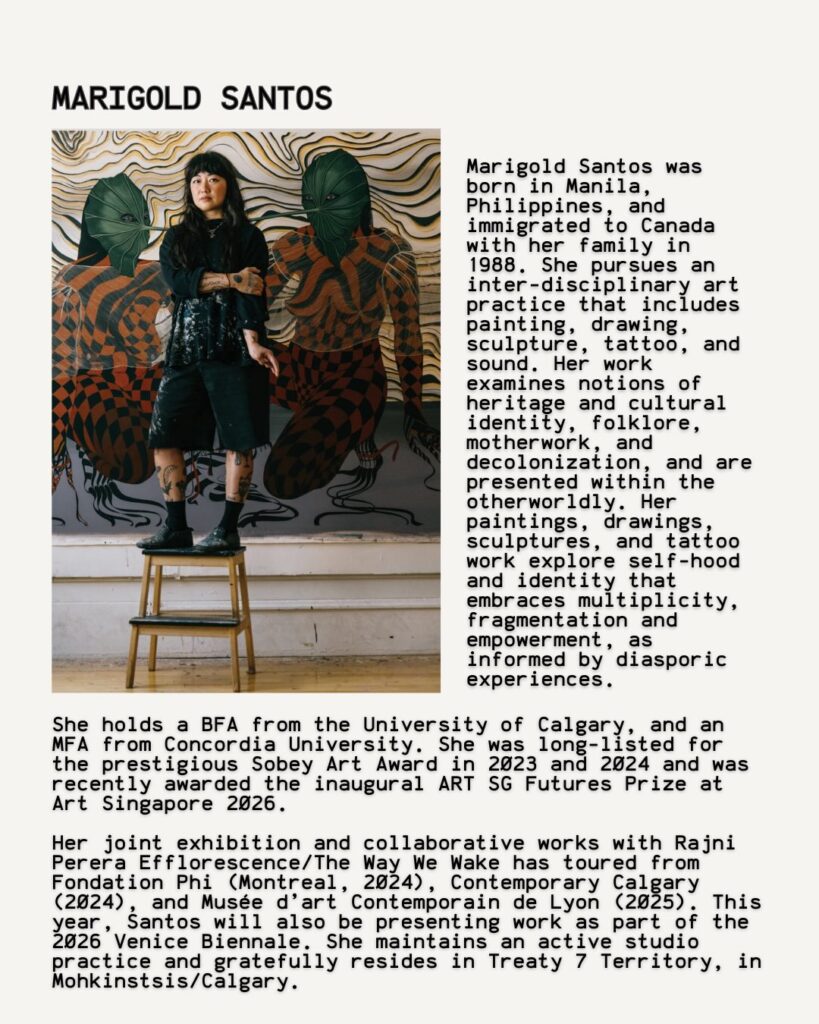 Guest Curators for BUMP 2026: Marigold Santos, Said Dokins & Ken Lum.